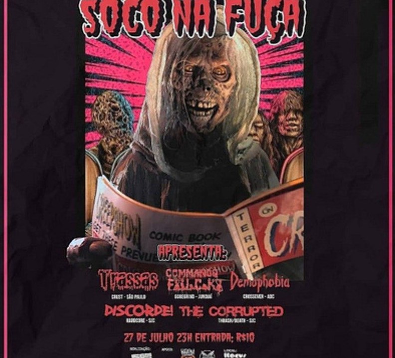 Cartaz Soco na Fuça
