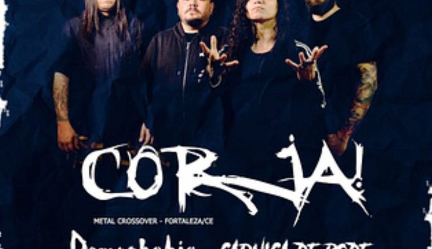 Cartaz da tour da Corja